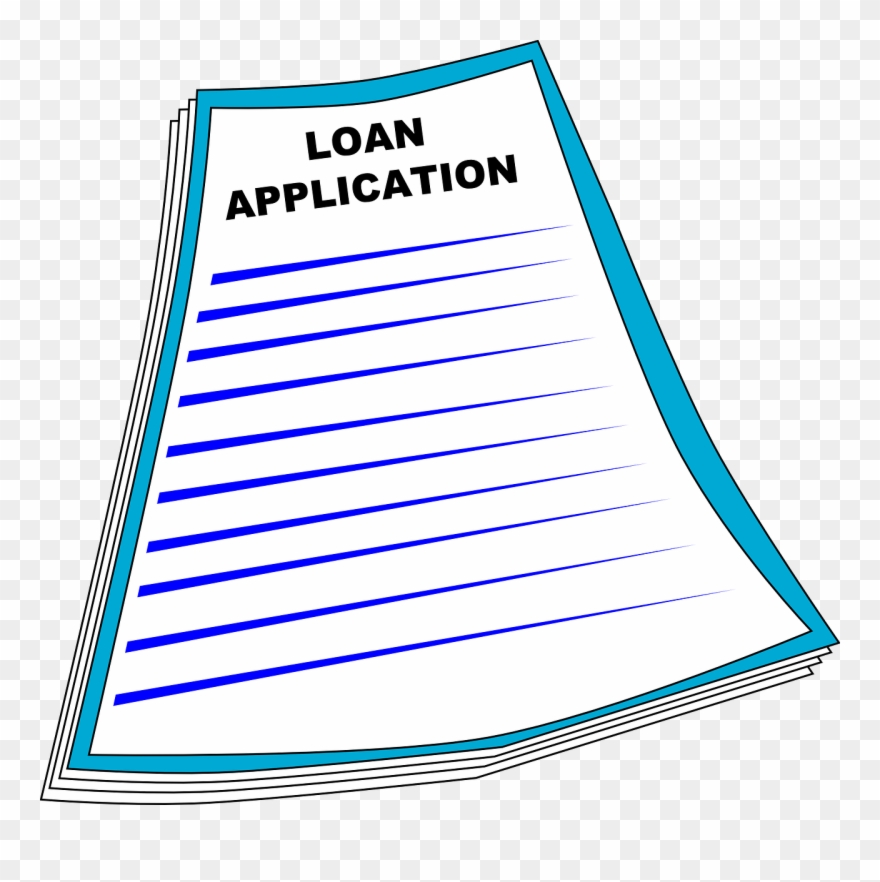 Loan Application Clipart - Png Download