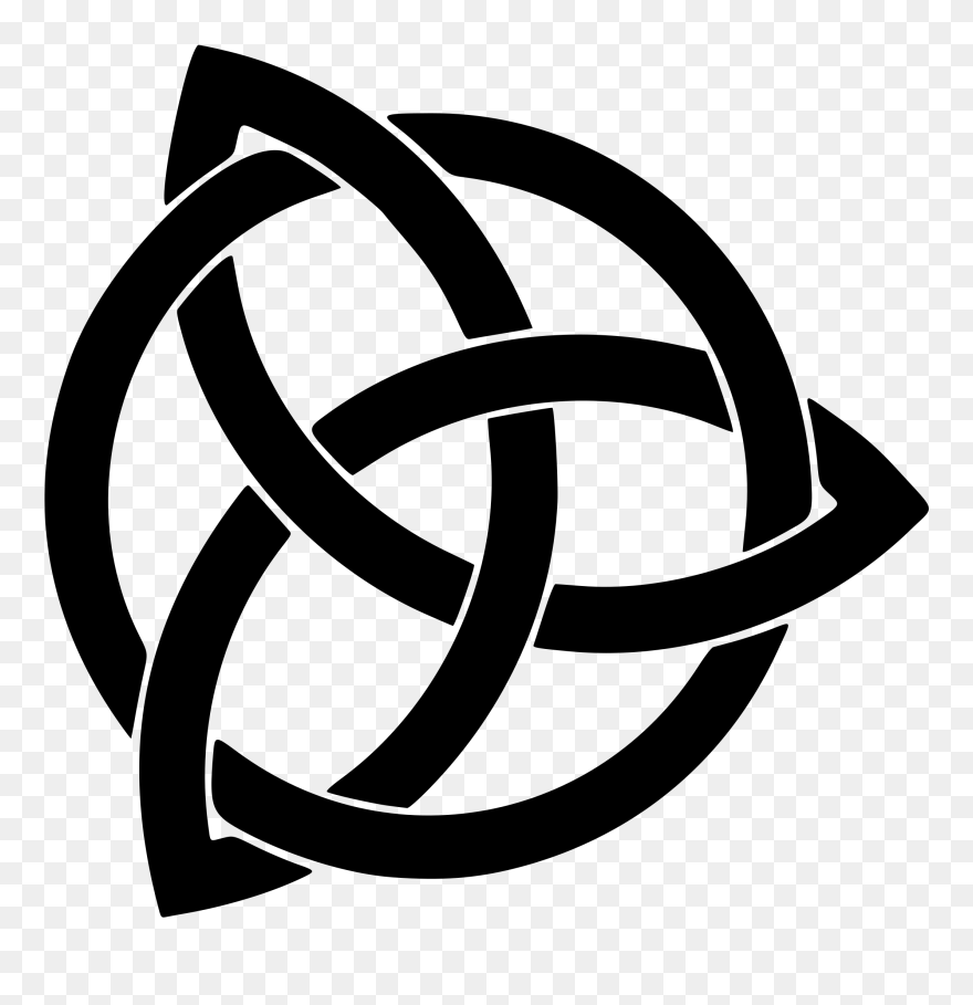 Karma Symbol Triquetra Celtic Knot Meaning - Triquetra Tattoo Clipart