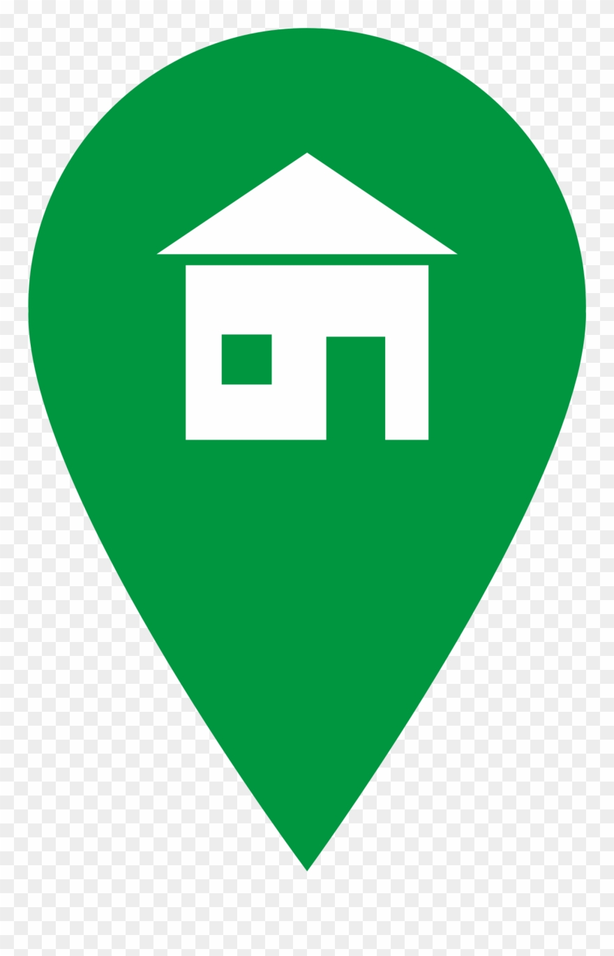 Banner Royalty Free Download Home Icon Big Image Png - Home Icon Png Green Clipart