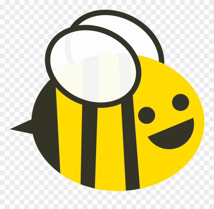 Bee Movie Clipart Free For Personal Use Bee With Bee - Cartoon Bee - Png Download