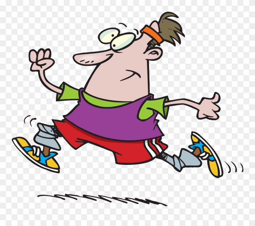 Funny - Exercise Cartoon Clipart