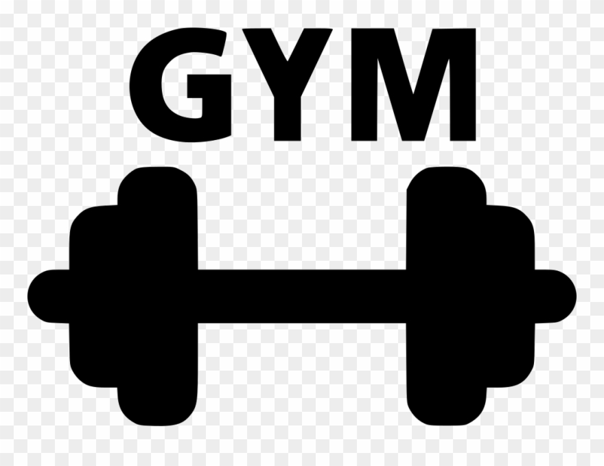 Gym Dumbell Svg Png Icon Free Download - Gym Clipart Png Transparent Png