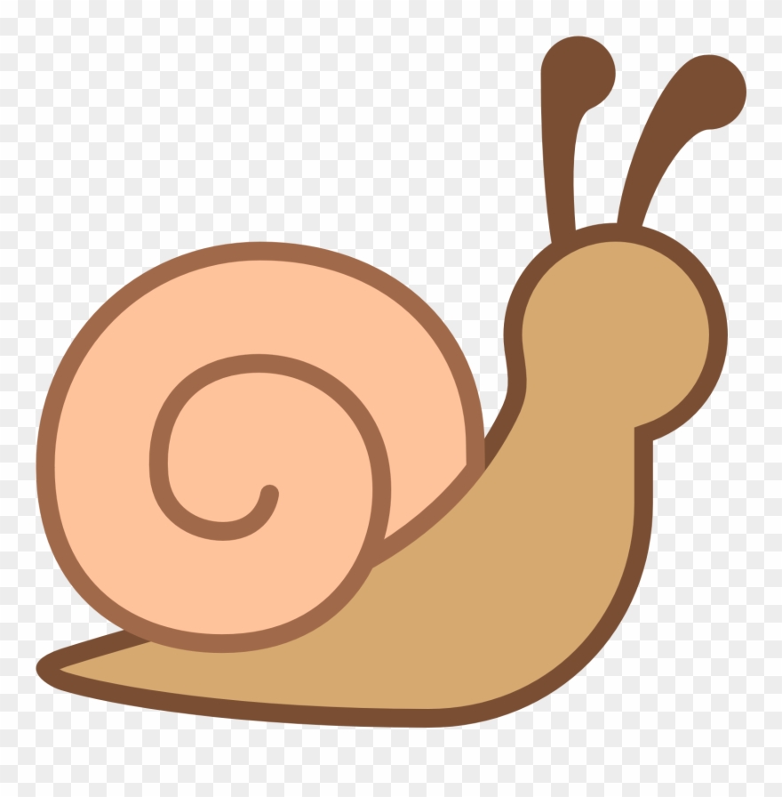This Is An Eyeless Image Of A Snail - Slug Icon Clipart
