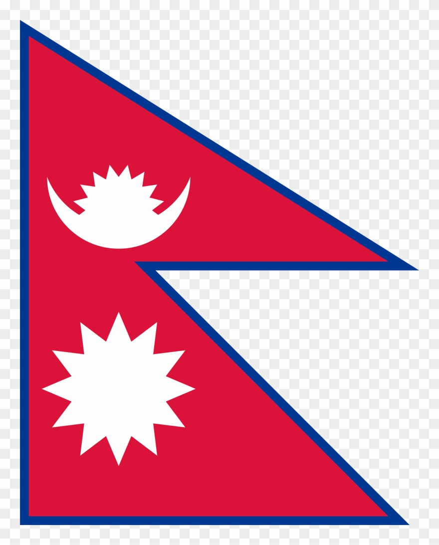 Flag Of Nepal Clipart