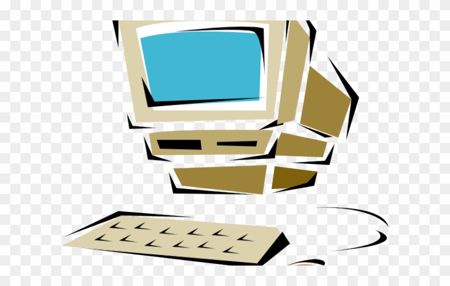 Tech Clipart Old Computer - Youth Computer Training Centre - Png Download