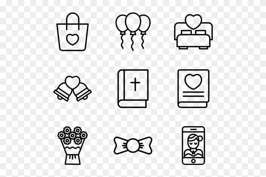 Wedding - Kitchenware Icon Clipart