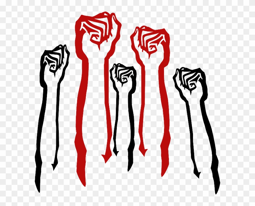 Popular Protest Png - Fist In The Air Png Clipart