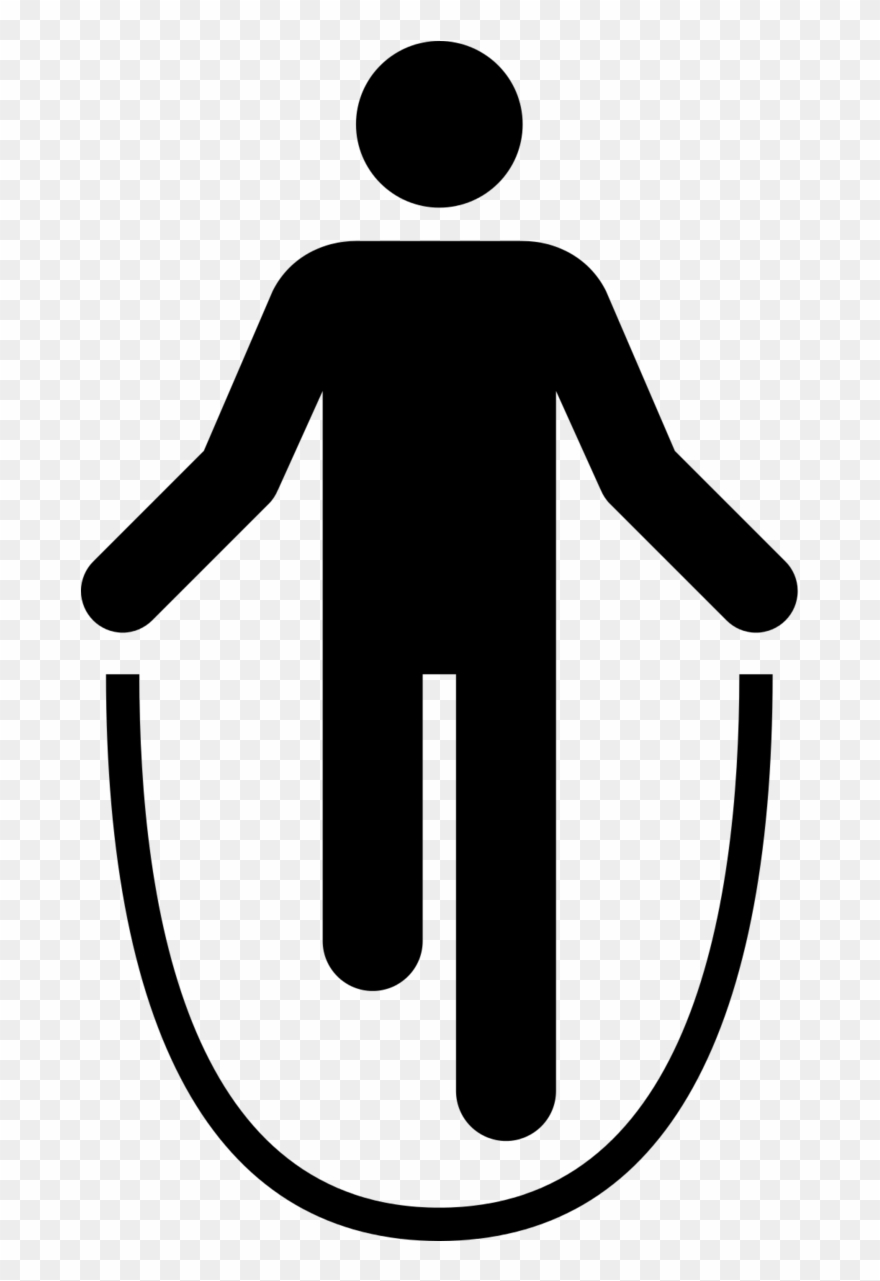 Image Library Download Download Fitness Icons - Jumping Rope Icon Clipart