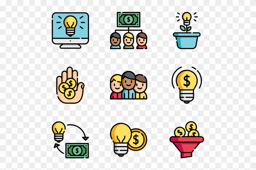 Crowdfunding - British Icon Clipart