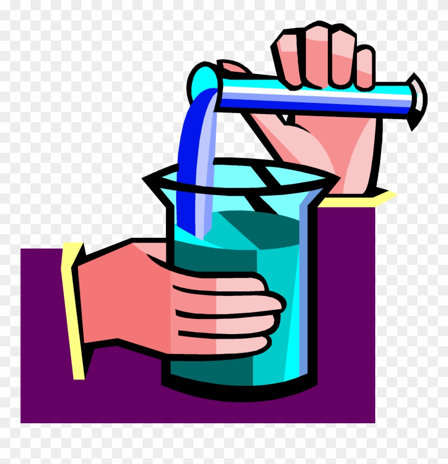 Scientific & Technological Understanding - Mistura De Produtos Quimicos Clipart