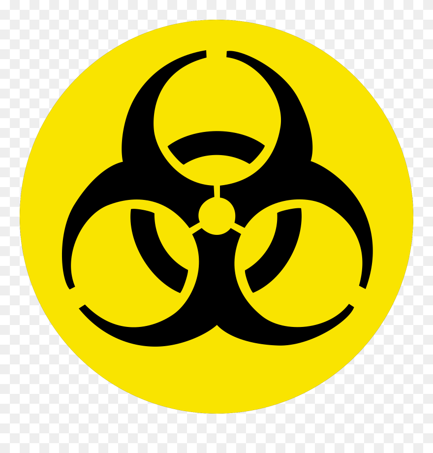 Biological Safety Free Vector - Biohazard Symbol Clipart
