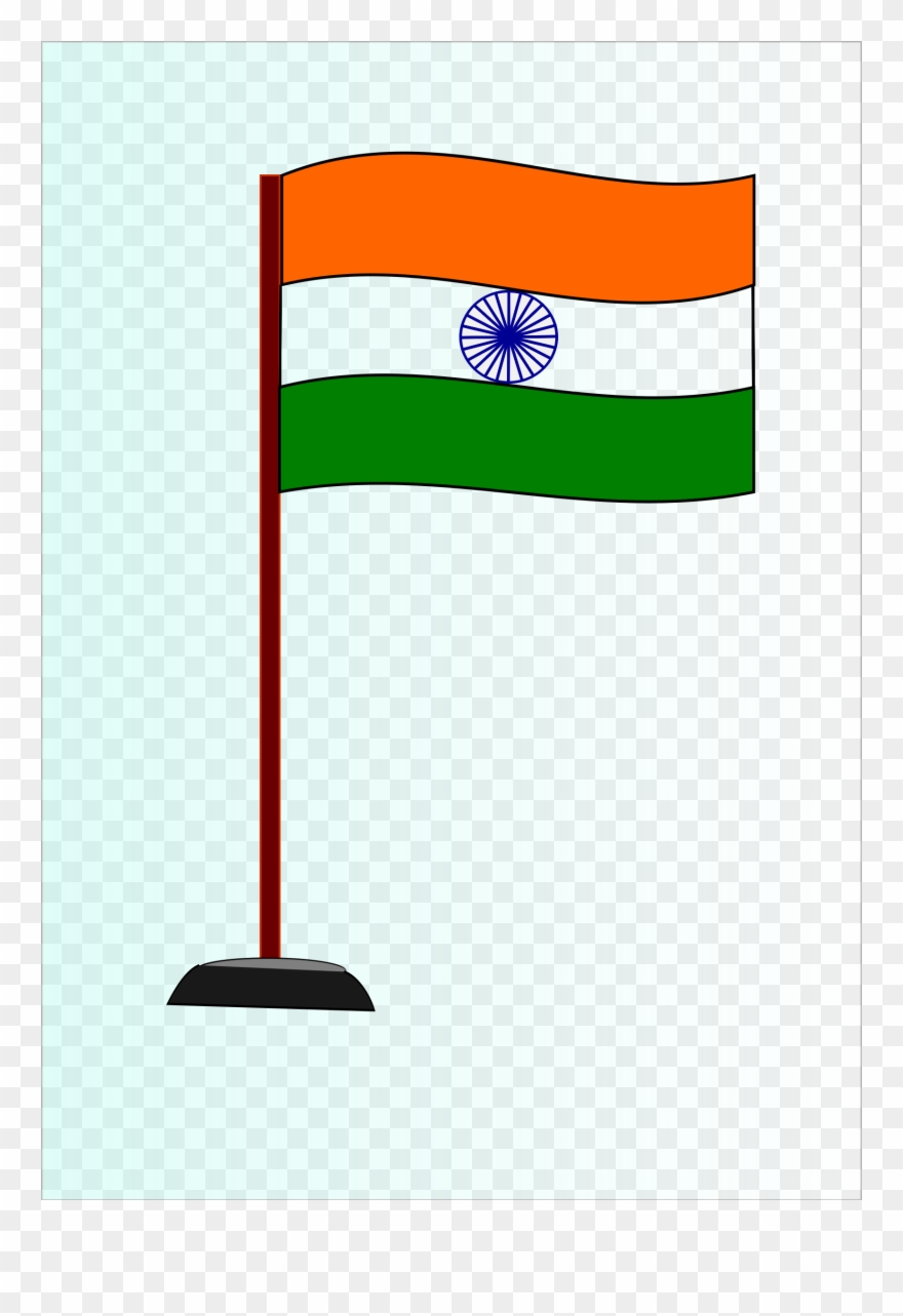 Strong Pictures Of National Flag India Clipart Indian - Indian Small Flag Png Transparent Png
