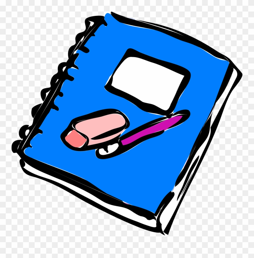 Notebook Clip Art At - Notebook Clip Art - Png Download