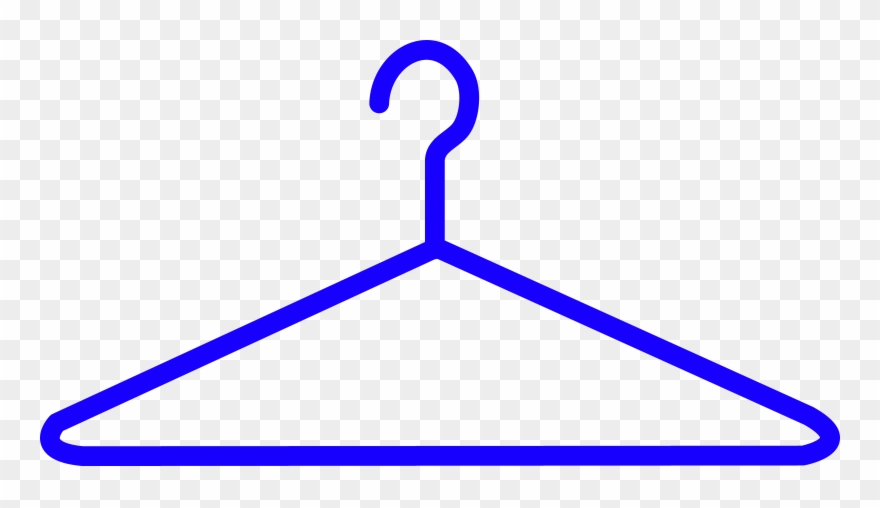 Clothes Hanger Clip Art - Hanger Clipart - Png Download