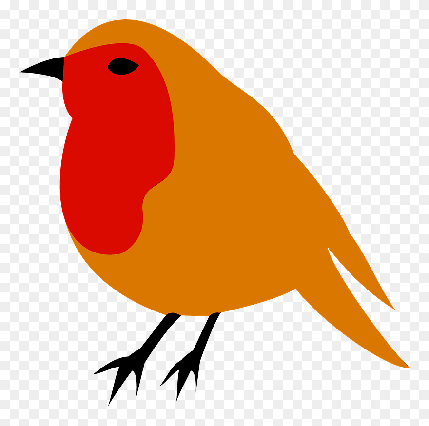 European Robin American Robin Bird Drawing Clip Art - Robin Clipart - Png Download