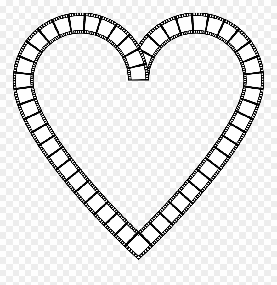 Strip Heart Clipart