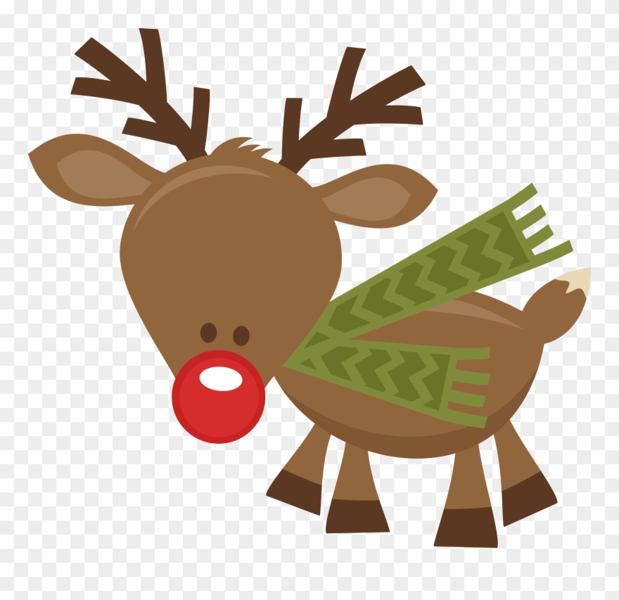 Mkc Cute Reindeer Svg Christmas Svg, Christmas Graphics, - Reindeer Clip Art Transparent Background - Png Download