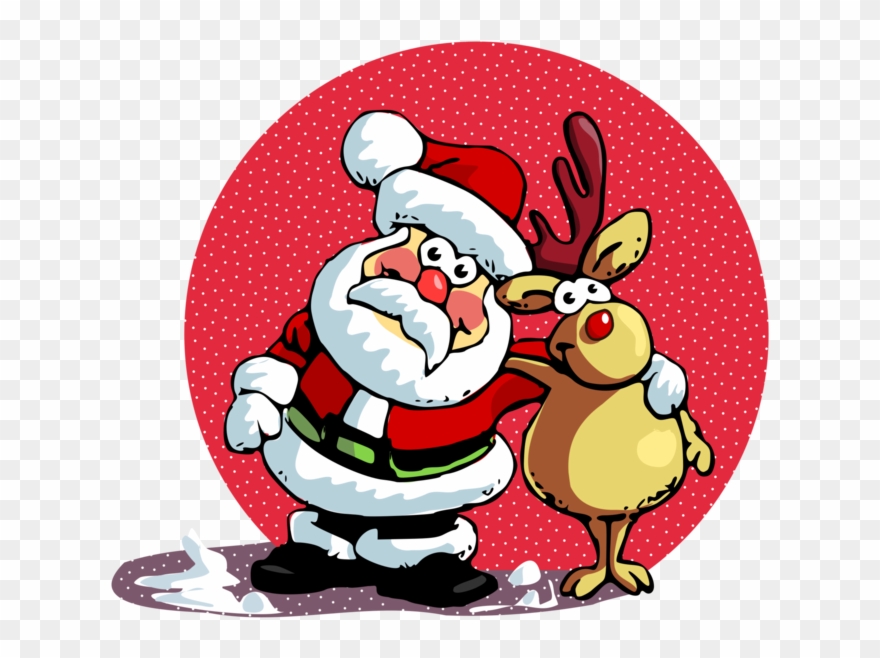 Santa Claus Christmas Day Christmas Card Greeting & - Merry Christmas Card For Friend Clipart