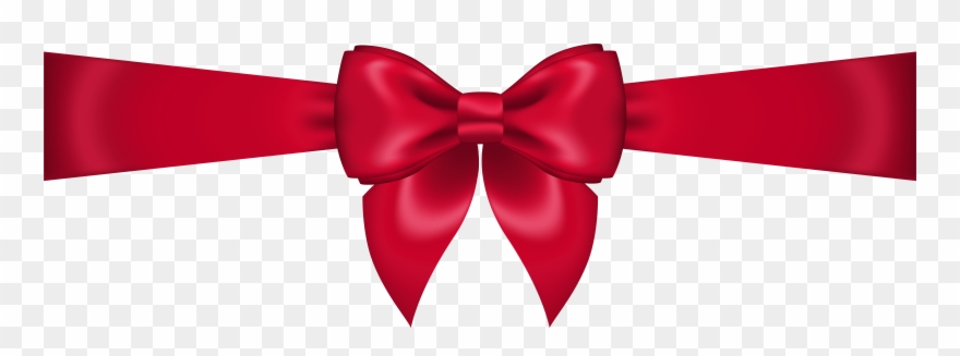 Bow Clipart, Clipart Images, Christmas Clipart, Menu - Red Bow Transparent Background - Png Download