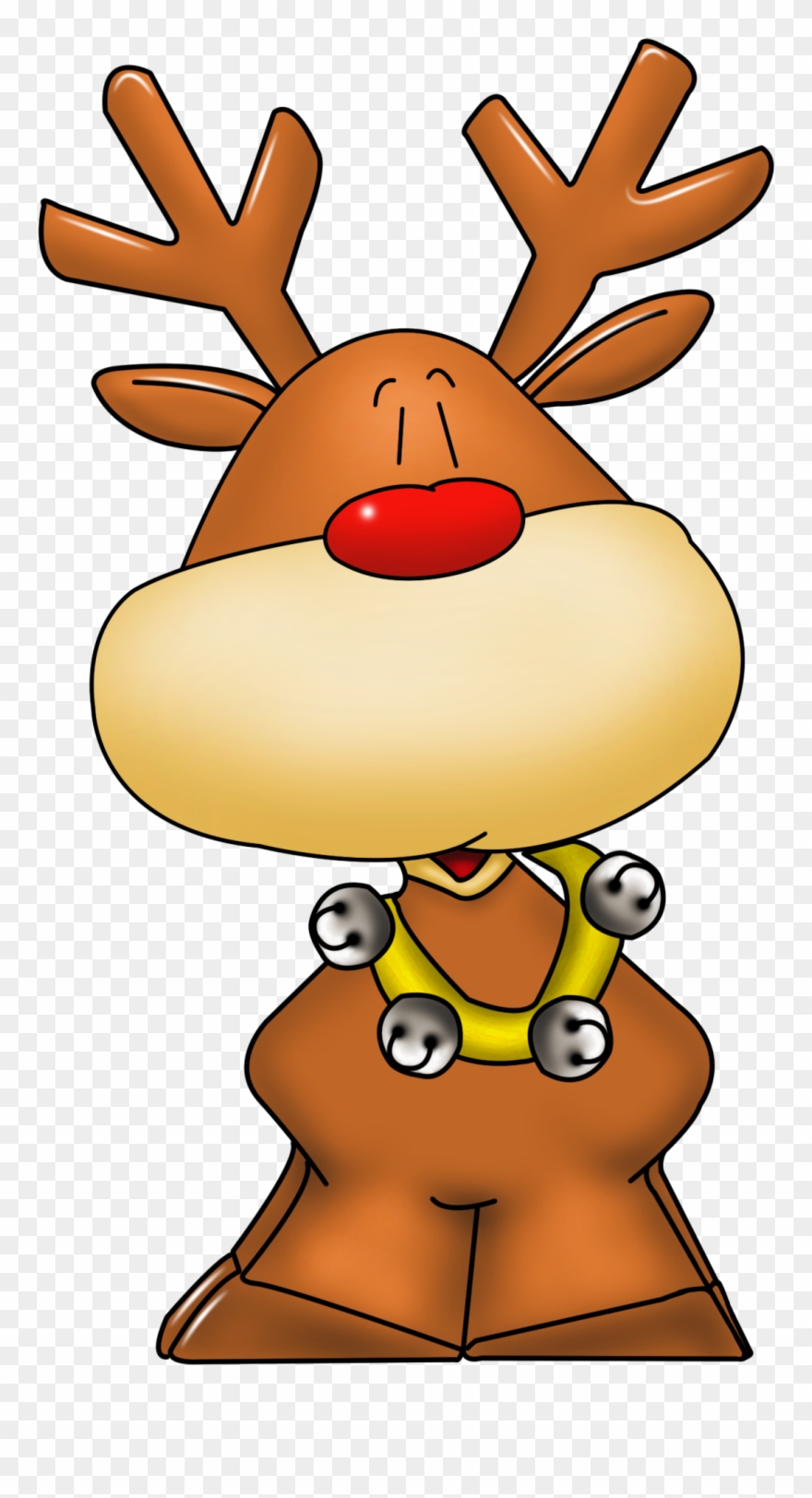Christmas Reindeer Png Pin By Brenda Culliton On Christmas - Dibujos Navideños A Color Clipart
