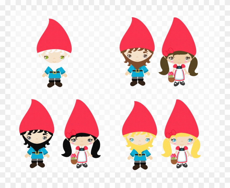 Gnomes Clipart Santa Claus Gnome Clip Art - Gnomes Clipart - Png Download