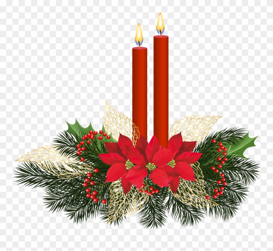 Candles Png Clip Art Gallery Yopriceville High - Png Christmas Candle Ornaments Transparent Png