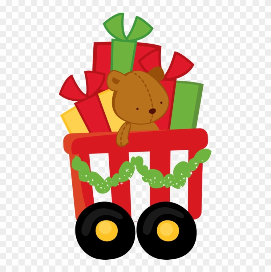 Christmas Pictures, Christmas Art, Christmas Clipart, - Christmas Train Clipart - Png Download