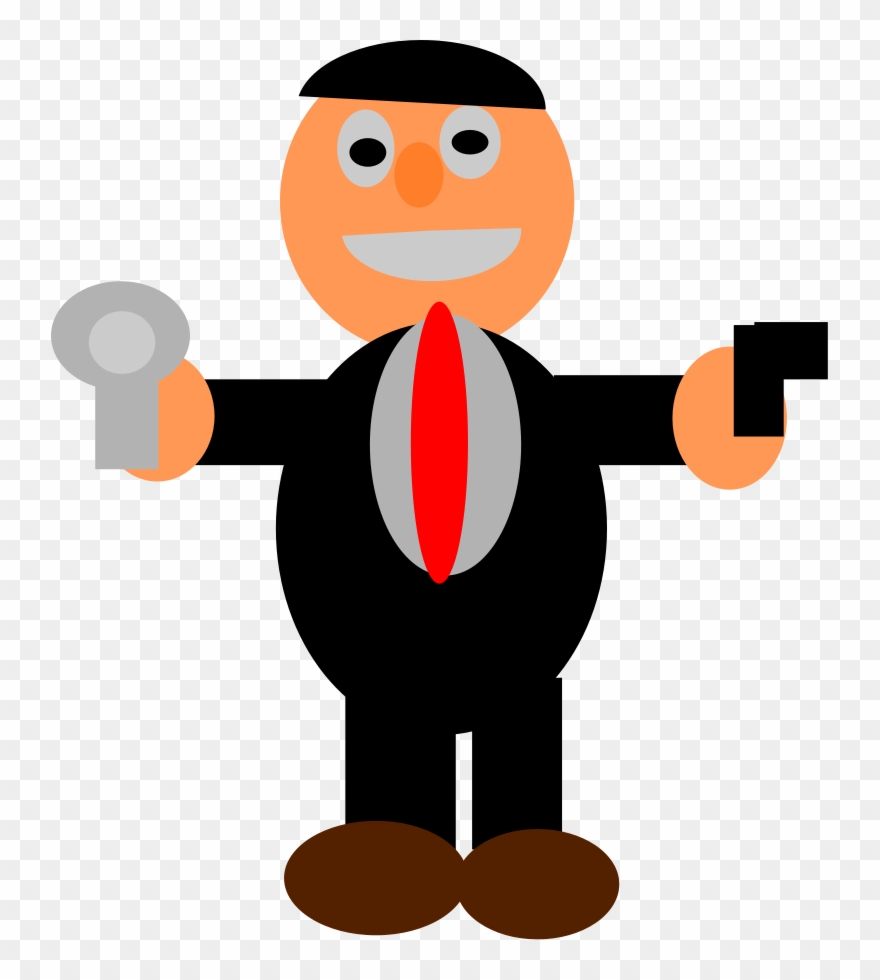 Spy Is Free Vector Clip Art Vector That You Can Download - Spy Cartoon - Png Download
