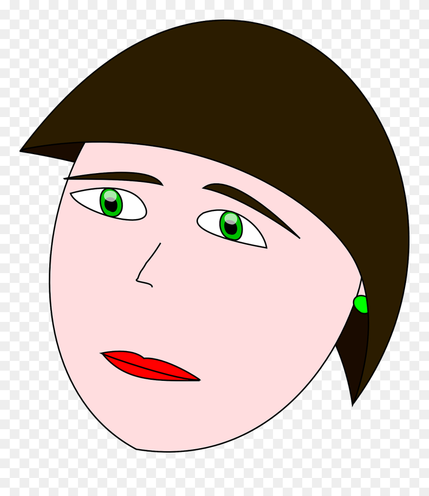 Free Vector Head1 Clip Art - Clip Art - Png Download