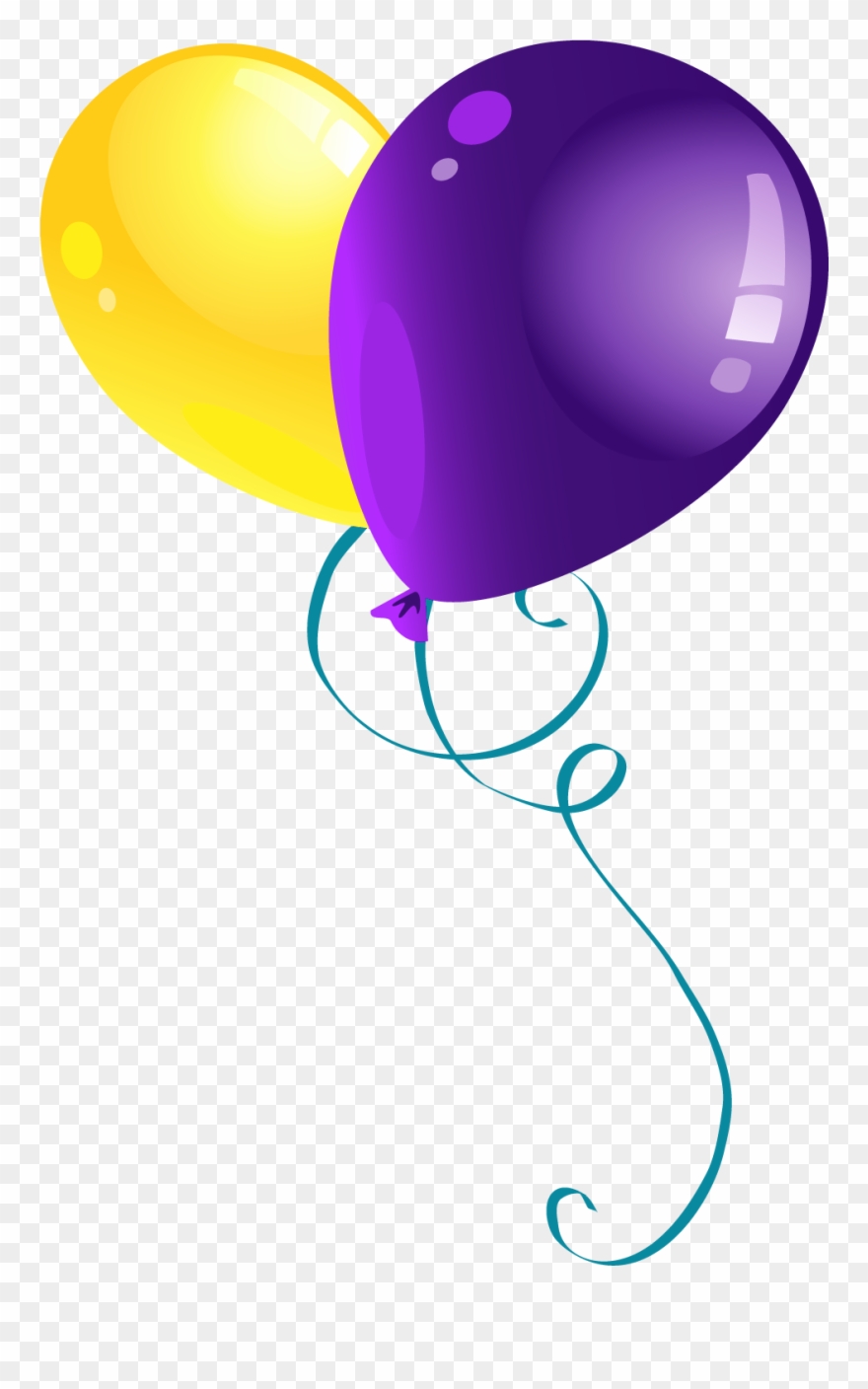 December Anniversaries - Dibujo Globos De Cumpleaños Clipart