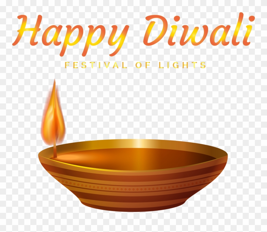 December Clipart Diwali Light - Png Download