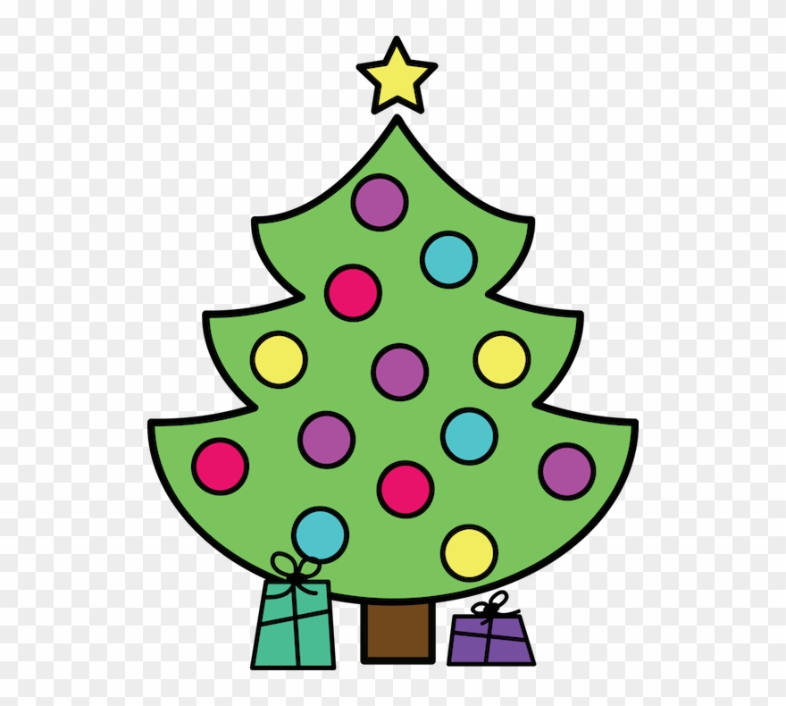 Christmas Tree Freebie By Gradeonederful Com Cute - Clip Art - Png Download