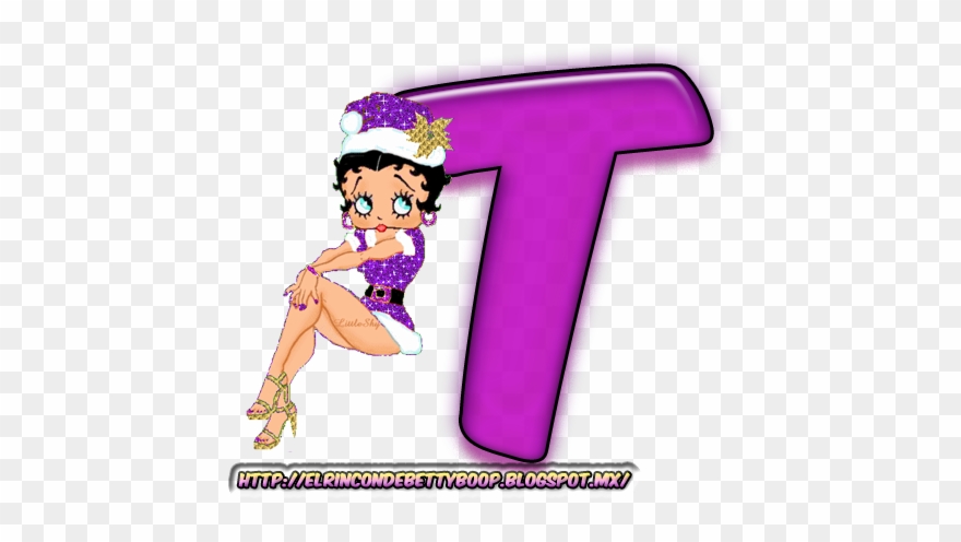 ღღel Rincón De Betty Boop ღღ - Alfabetos Navideños De Betty Boop Clipart