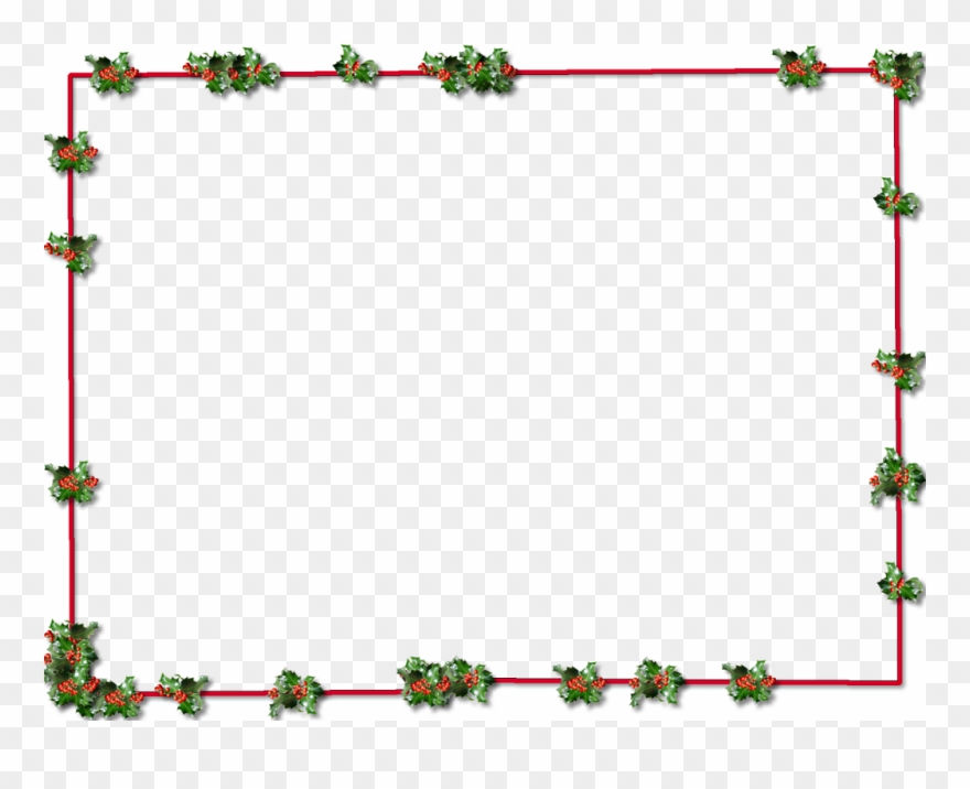 Png Christmas Frames - Christmas Frame Png Transparent Clipart
