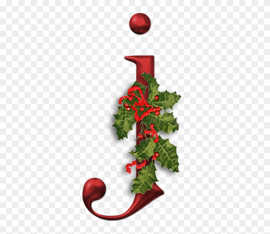 B *✿* Christmas Alphabet, Christmas Wishes, Christmas - Christmas Ornament Clipart