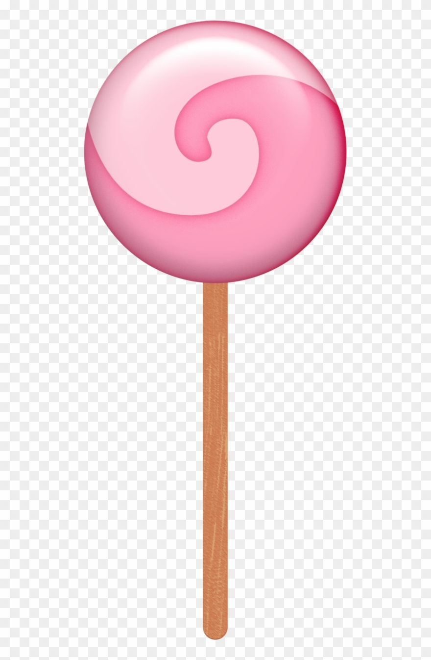 Aw Coc Lollipop - Transparent Background Lollipop Candy Clipart - Png Download