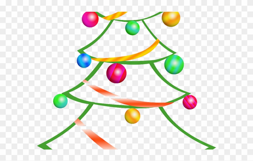 Golf Clipart Merry Christmas - Simple Christmas Tree Clip Art - Png Download