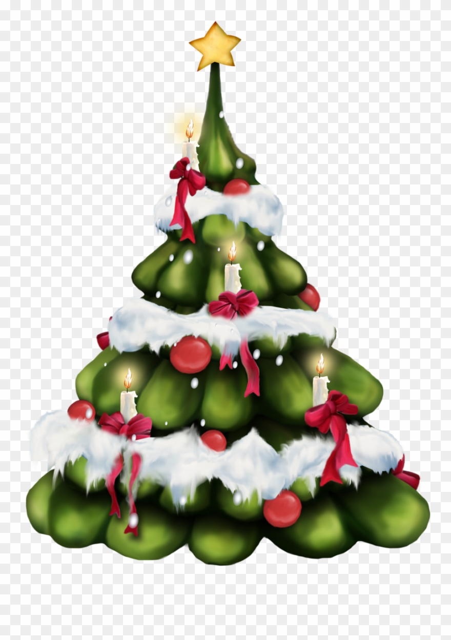 Xmas Tree, Christmas Tree With Presents, Merry Christmas - Christmas Tree Clipart