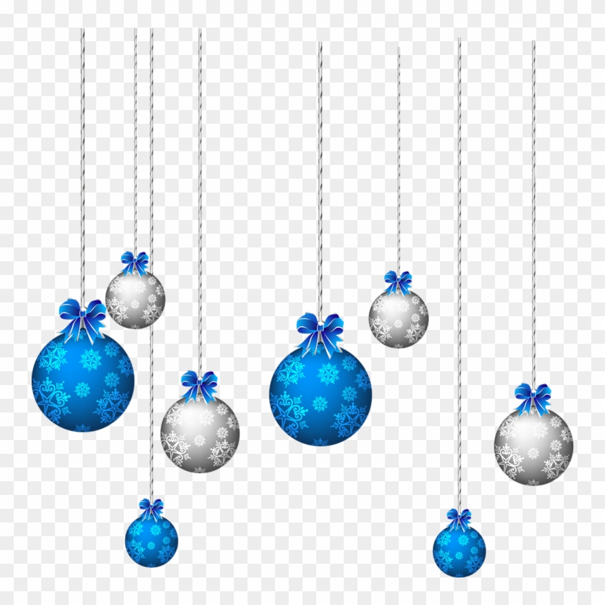 Hanging Christmas Ornaments Clipart Free Pictures Christmas - Hanging Christmas Balls Png Transparent Png