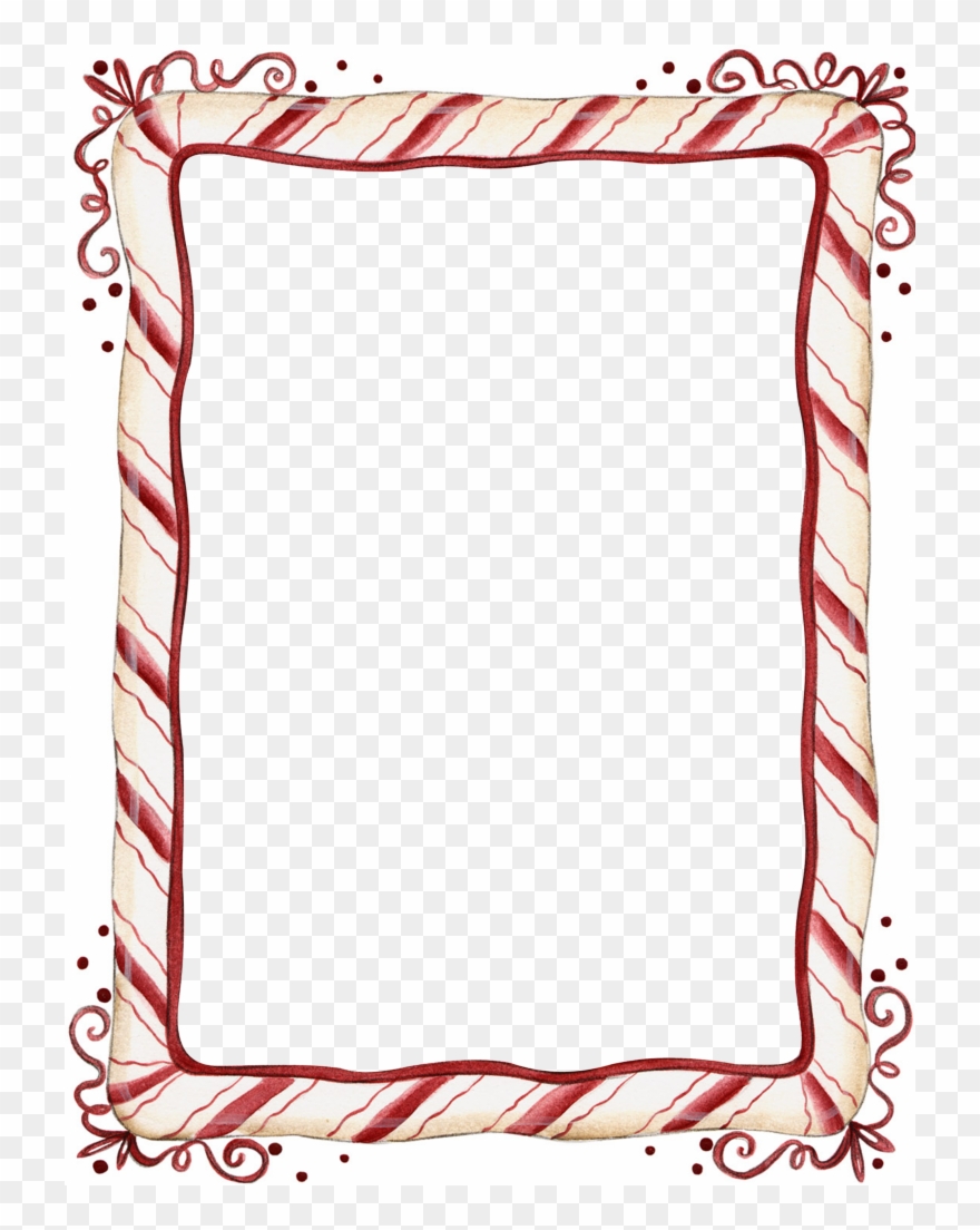 Recuadro Para Clipart Christmas Day Clip Art - Christmas Picture Frame Clip Art - Png Download