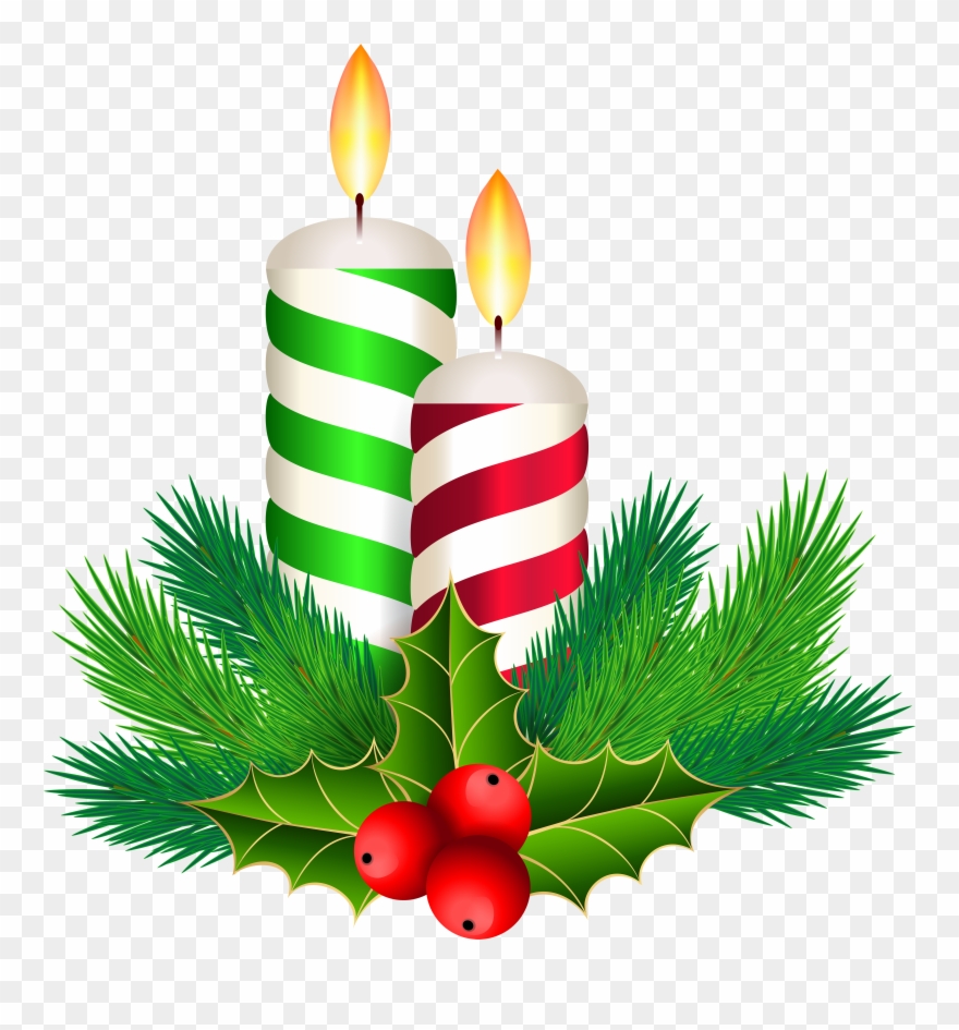 Christmas Decoration Clip Art Free - Png Download