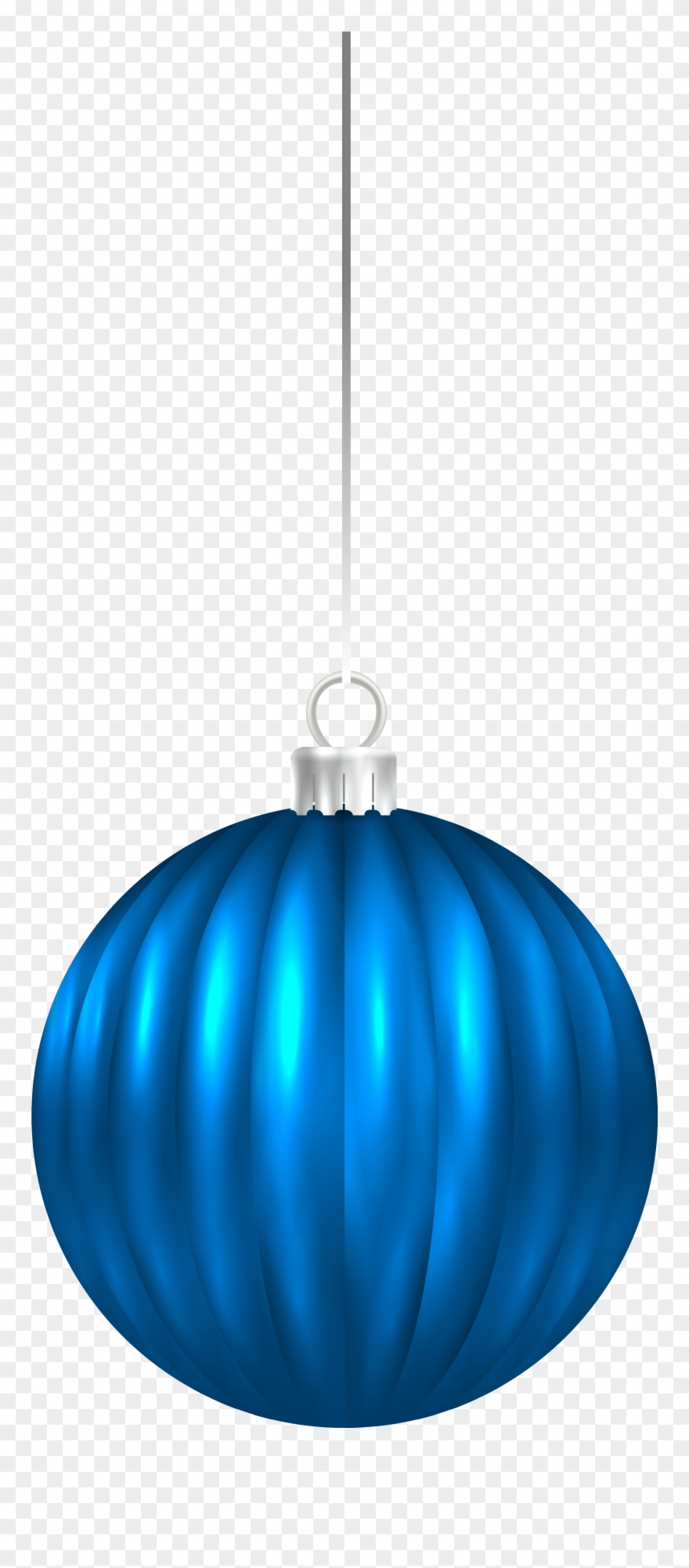Blue Christmas Ornament Png Clipart