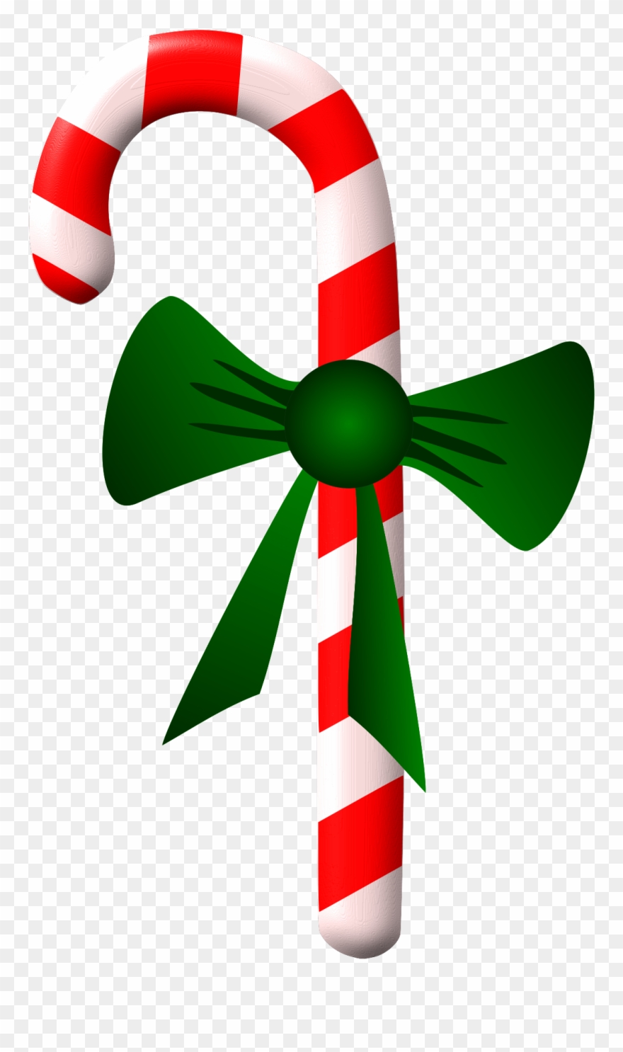Peppermint - Candycane Clipart - Png Download