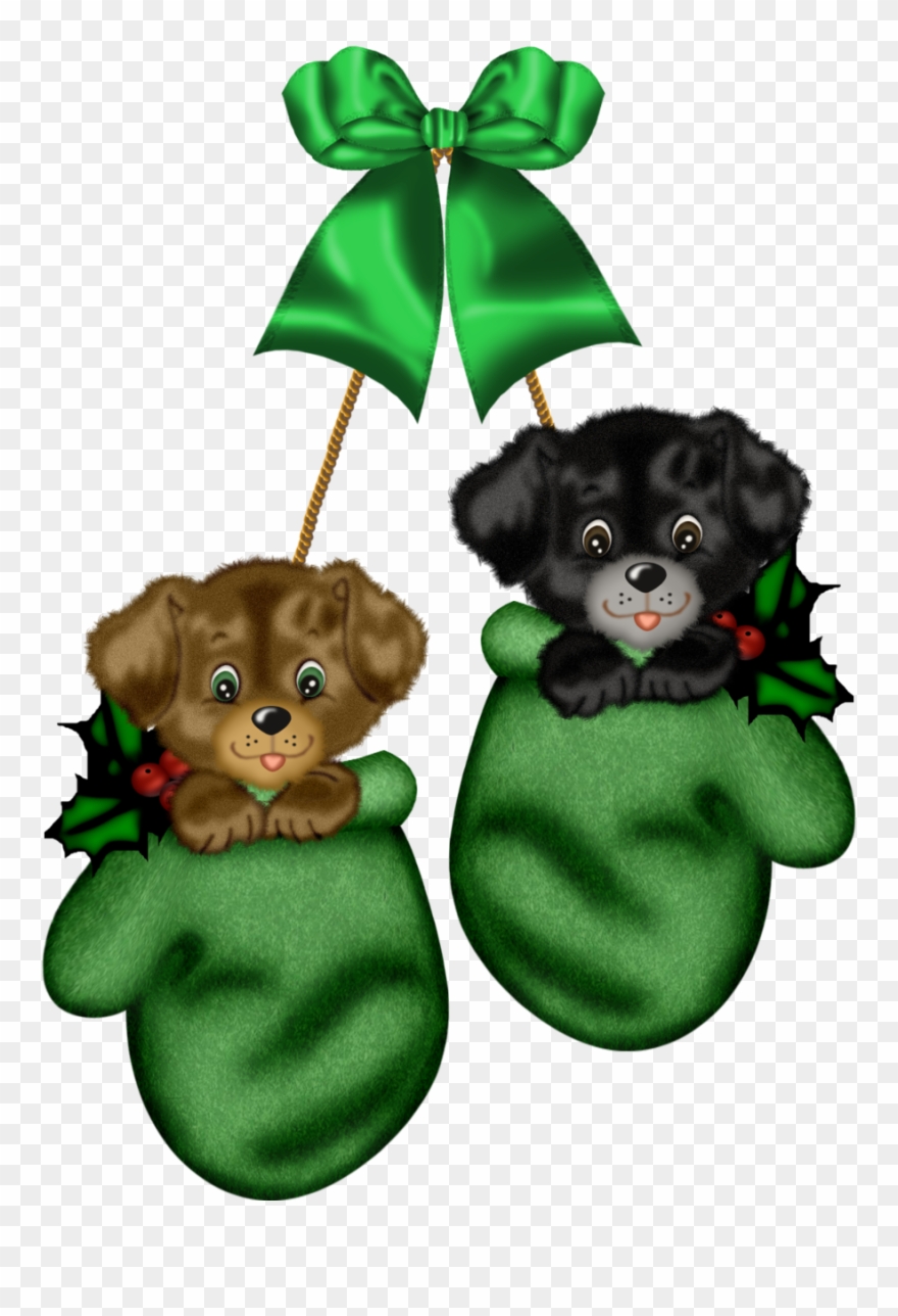 Christmas Clipart - Dog Christmas Cliparts - Png Download