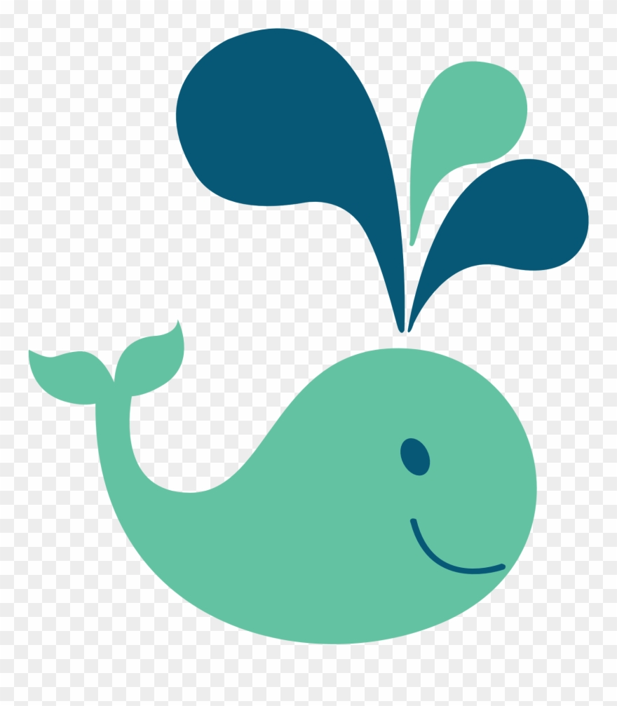 Whale Clip Art - Baby Shower Whale - Png Download