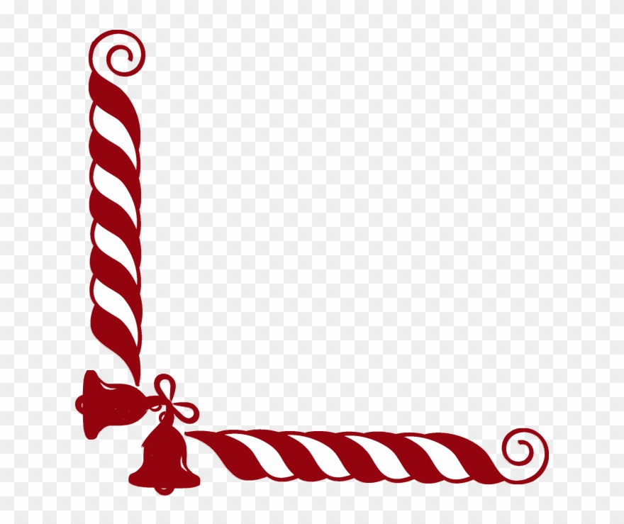 4shared -lihat Semua Gambar Di Folder Christmas - Candy Cane Clipart Border - Png Download