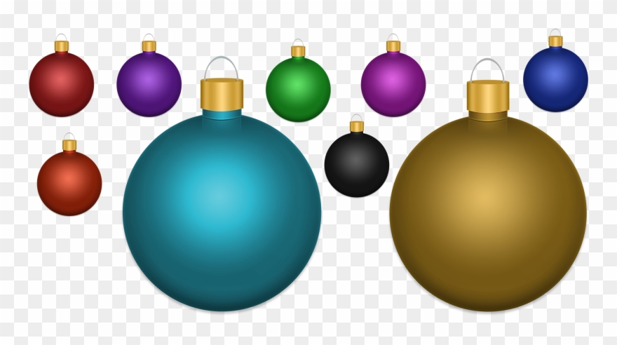 Christmas Tree Ornaments Png Christmas Tree Ornament - Christmas Tree Decorations Psd Clipart