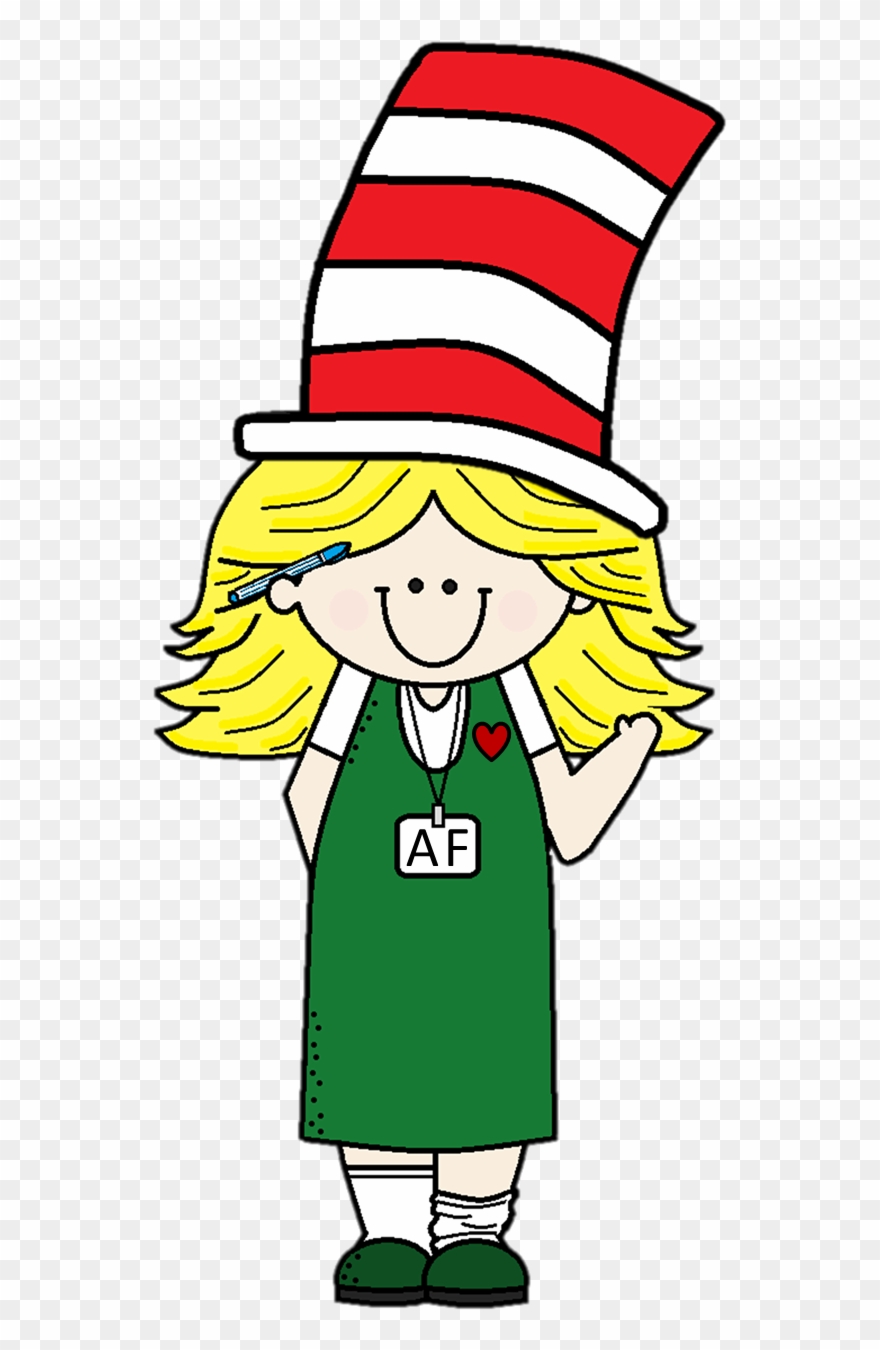 Cat In The Hat Clip Art Free - The Cat In The Hat - Png Download