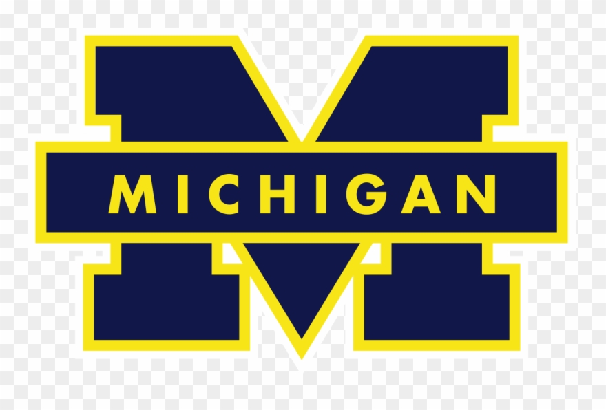 Popular Images - Michigan Wolverines Logo Clipart