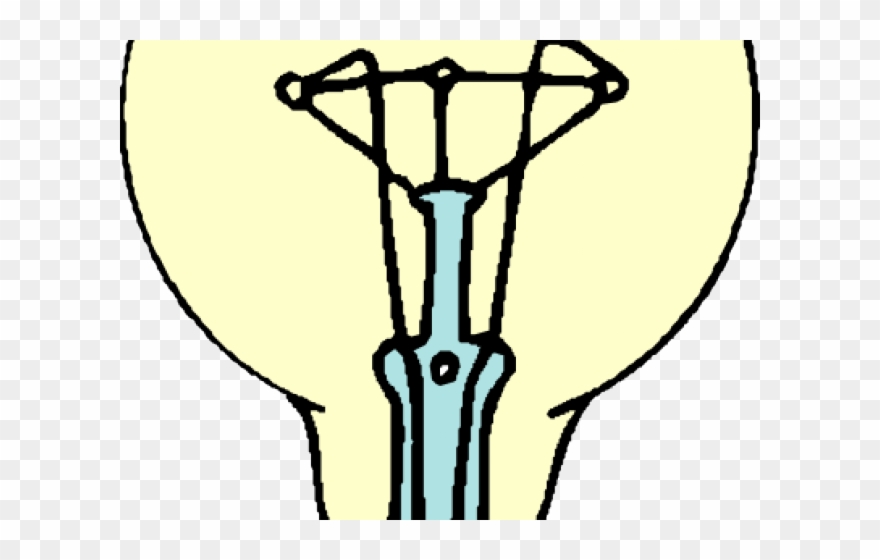 Light Bulb Clipart Holiday - Diagram Of Electric Bulb - Png Download